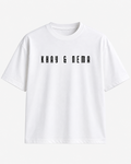 KHAY & NEMA Oversized Tee — White