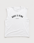 KHAYNEMA Minimalism Oversized Tank — White