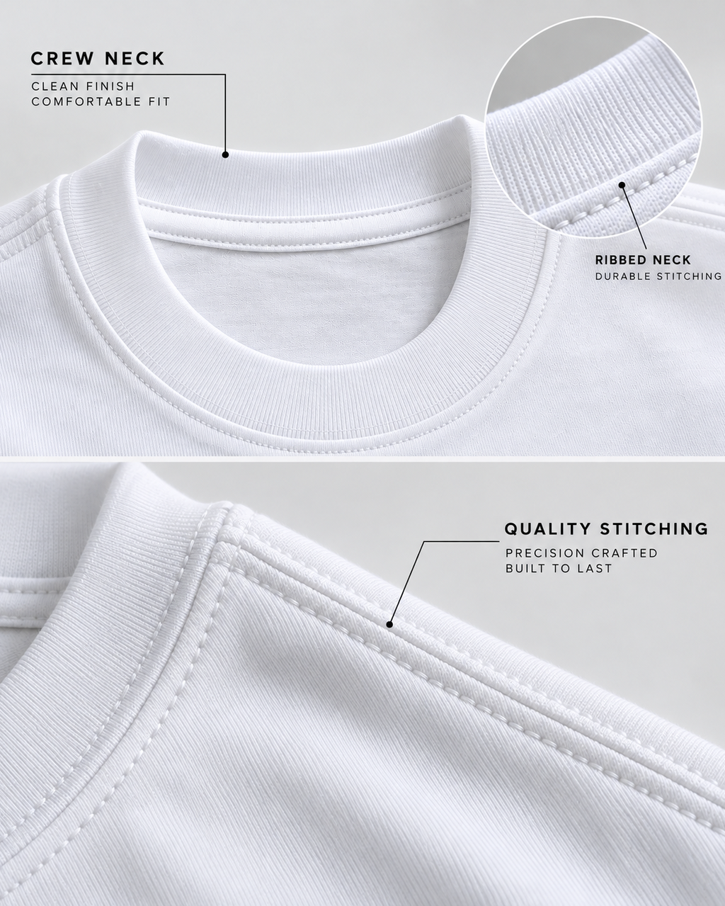 KHAYNEMA Minimalism Oversized Tank — White