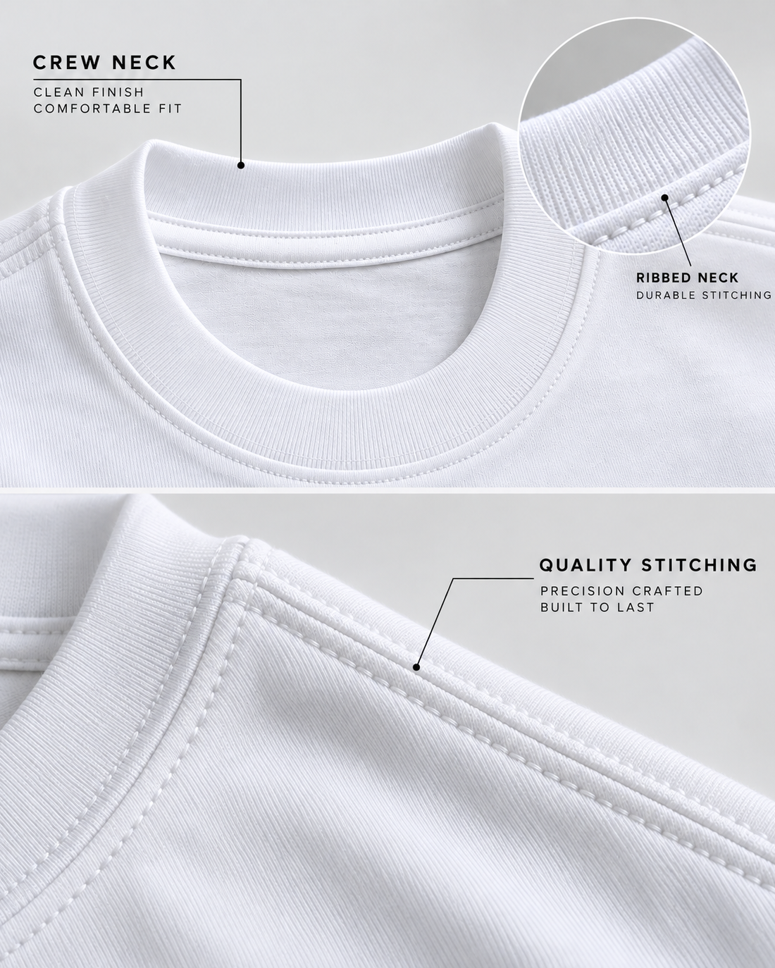 KHAYNEMA Minimalism Oversized Tank — White